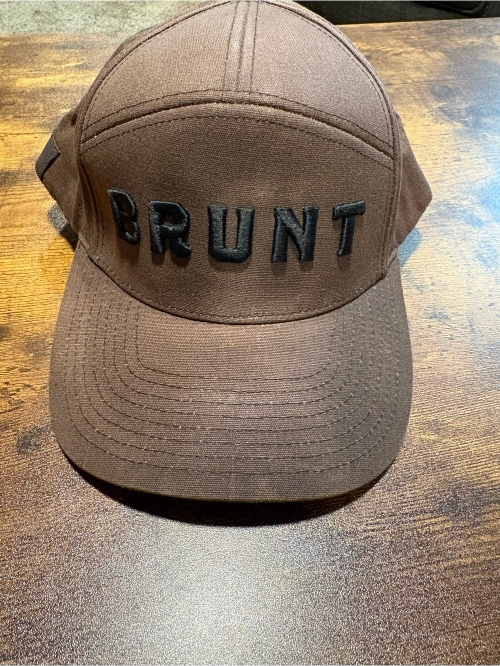 Men's Brown Brunt Baseball Cap